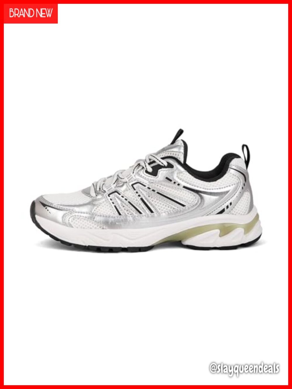 Women's Chunky Fashion Sneakers PU Mesh Running Tennis Athletic Walking Shoes